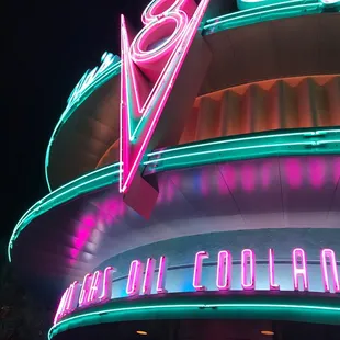 Under the neon light!