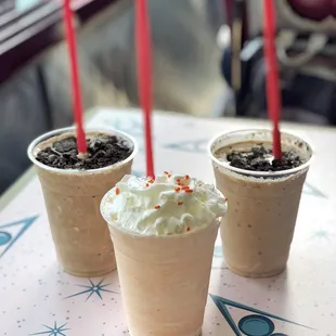 shakes: oreo and orange 08.02.18