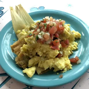 Breakfast tamale