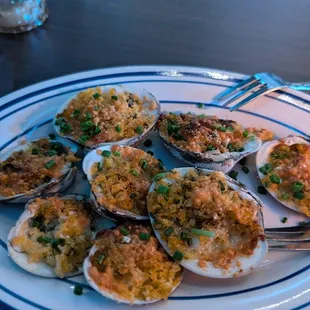 Clams Oreganata
