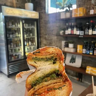 Eggplant Parm Sandwich