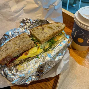 Breakfast Egg Sandwich