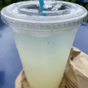 Lime lemonade was yummy