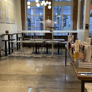 The Interior of Flour Bakery &amp; Cafe in the Seaport District of Boston