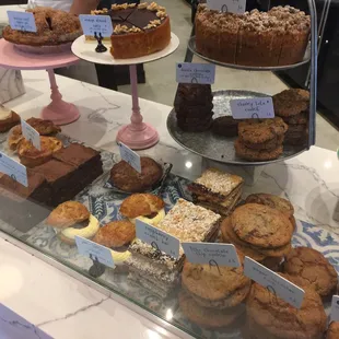 Pastries for today, a few hours after the lunch rush. Yum!