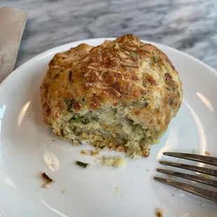 parmesan chive scone