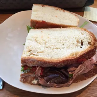 Roasted Lamb Sandwich