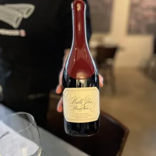 Excellent choice of wine to pair with my pasta bolognese