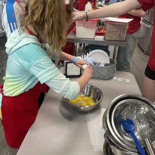 All of the kids participate