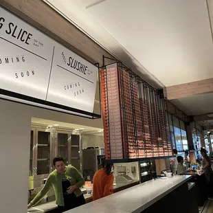 Slice shop at Flour + Water Pizza in San Francisco.