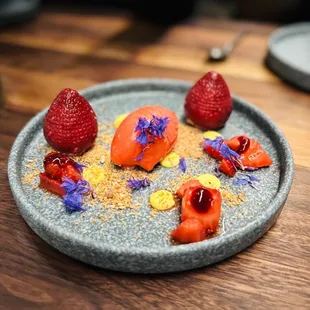 Strawberry and mascarpone