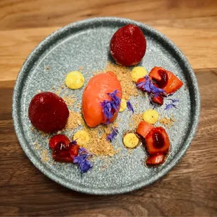 Strawberry and mascarpone