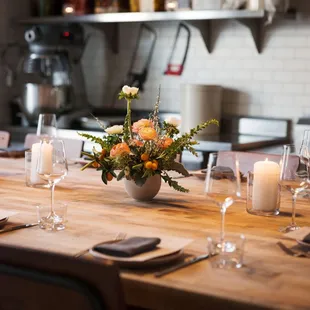 Our Dough Room private dining room.