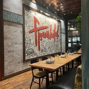 Front of restaurant
