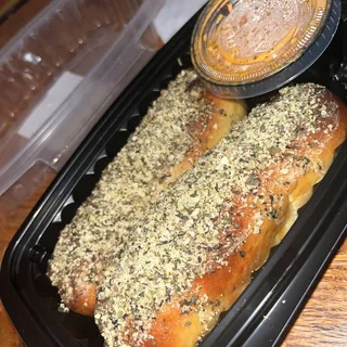 Cheesy Stuffed Garlic Sticks