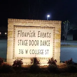 Flourish Events Dallas Entrance