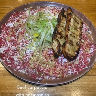 Wagyu Beef Carpaccio