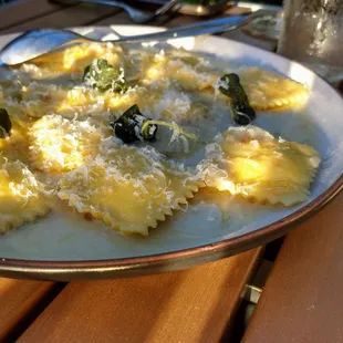 Lemon Ricotta Ravioli