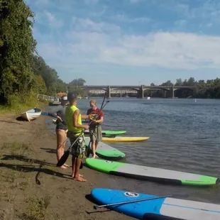 Getting ready to head out on the water.