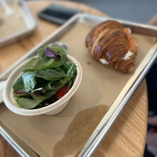Smoked Salmon Croissant