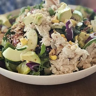 Cobb salad with turkey