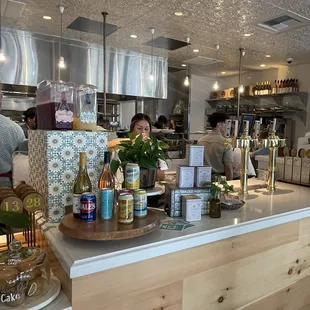 Wine and Beer counter