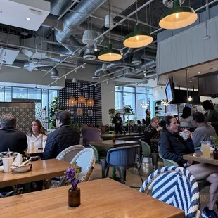 Inside of the restaurant