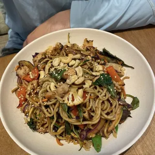 Chicken Yakisoba Noodles