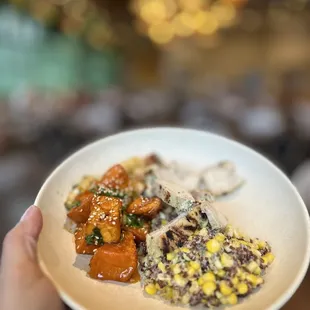 Sweet Potato  Sweet Corn &amp; Quinoa chicken