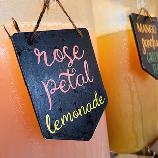 Rose petal lemonade - delicious