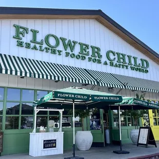 Outside front entrance