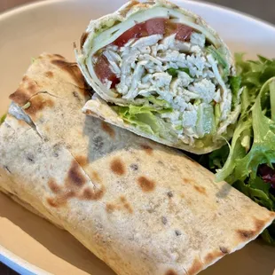 Turkey wrap. Delicious