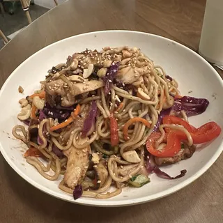 Chicken Yakisoba Noodles
