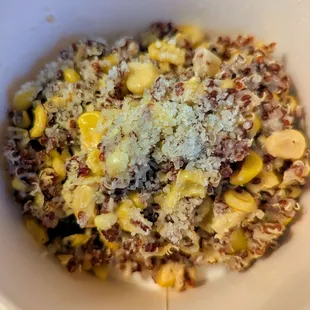 Sweet Corn and Quinoa