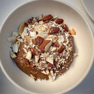 Vegan gf chocolate pudding