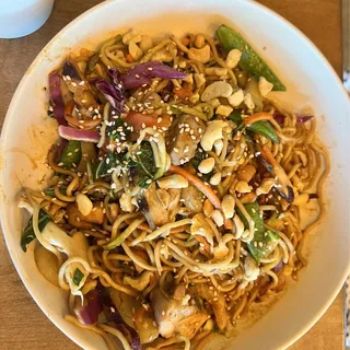 Chicken Yakisoba Noodles