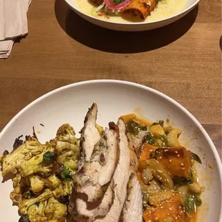 Red Chile Glazed Sweet Potato