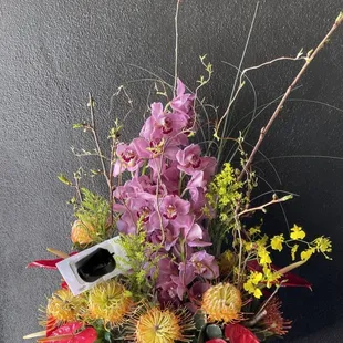 Pic of arrangement delivered