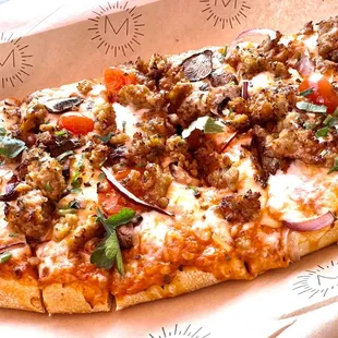Extra Sausage Flatbread