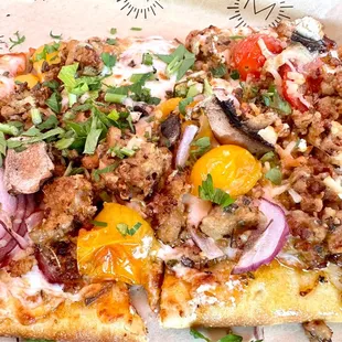 Sausage Flatbread