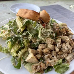 Chicken Caesar salad