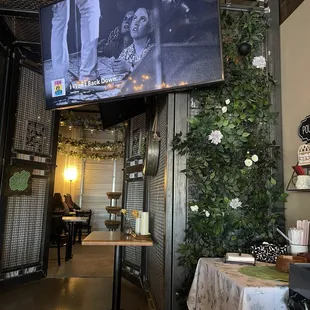 Extra room towards the back for privacy