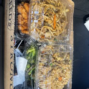 Perfectly packaged for catering to go.