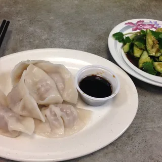 Pork and Cabbage Dumplings (12)