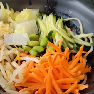 Beijing Zhajiang Fried Sauce Noodles Salad (Warm)