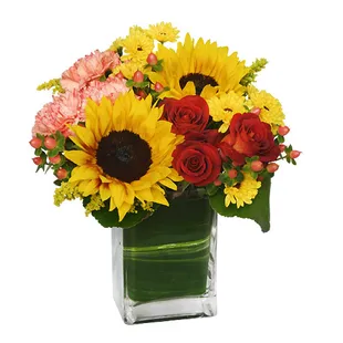 Send sunny flowers to brighten their day and show your love and appreciation. Call today or order this SEASON FOR SUNFLOWERS!