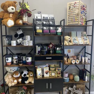 At Flowerchild Florist you can find an array of gifts including coffee, candles and more