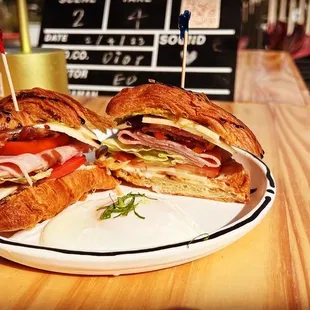 Guacamole breakfast sandwich