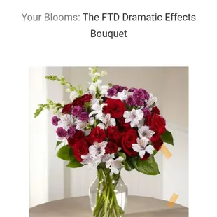 Judge for yourselves. I paid for the best ones and received this. I cant imagine what the basic bouquet looks like.