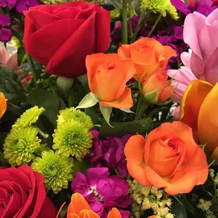 Beautiful flowers - love the variety and use of color!